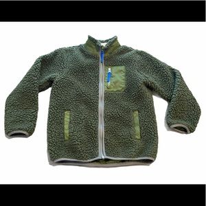 Hanna Andersson Sherpa Zip-up Jacket